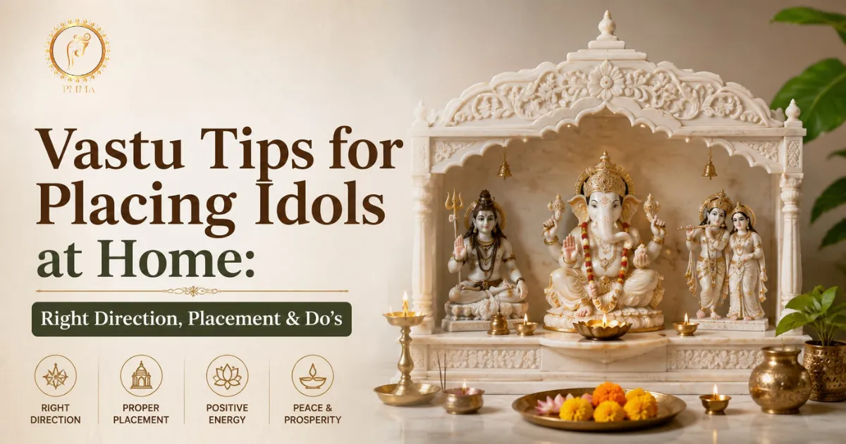 Vastu Tips for Placing Idols at Home: Right Direction, Placement & Do’s