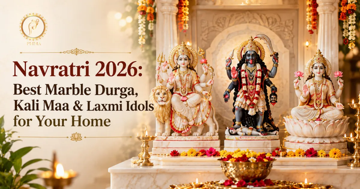 Navratri 2026: Best Marble Durga, Kali Maa & Laxmi Idols for Your Home